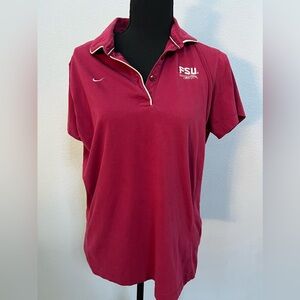 FSU Nike women’s polo style shirt size XL